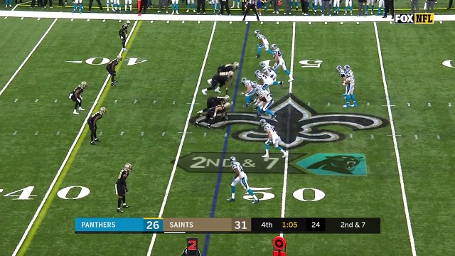 Carolina Panthers wide receiver Kaelin Clay makes EPIC toe-tap catch for huge 21-yard gain