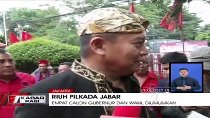 Empat Pasangan Calon Cagub dan Cawagub Jabar Telah Mendeklarasikan Diri