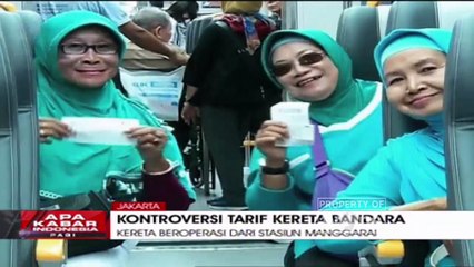 "Kontroversi Tarif Kereta Bandara" - Apa Kabar Indonesia Pagi