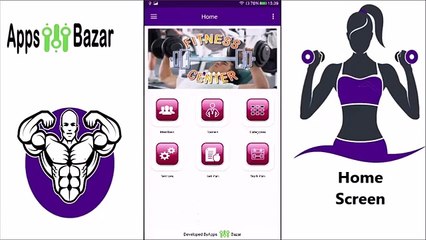 Appsbazar GYM Admin Demo App | Fitness App Builder