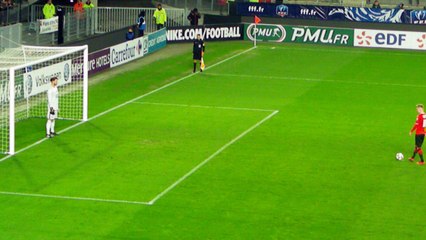 07/01/18 : SRFC-PSG : Benjamin Bourigeaud (66') sur penalty
