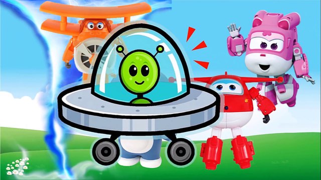 Super Wings Wrong Robocar Poli Transforming Roy [출동! 슈퍼윙스_Superwings] 출동! 슈퍼윙스 키즈카페에 가다! _