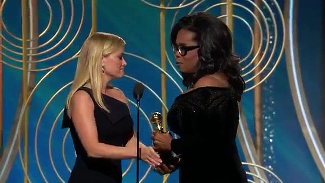 Oprah Winfrey Receives Cecil B. de Mille Award at the 2018 Golden Globes