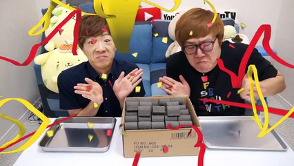 【ヒカキン VS セイキン】砂の宝箱100個を水中に