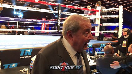 BOB ARUM "ANTHONY JOSHUA'S CHIN IS SUSPECT! PARKER, WILDER CAN KNOCK HIM OUT!"