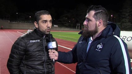 Coup franc lyonnais sorti par la défense rédoise