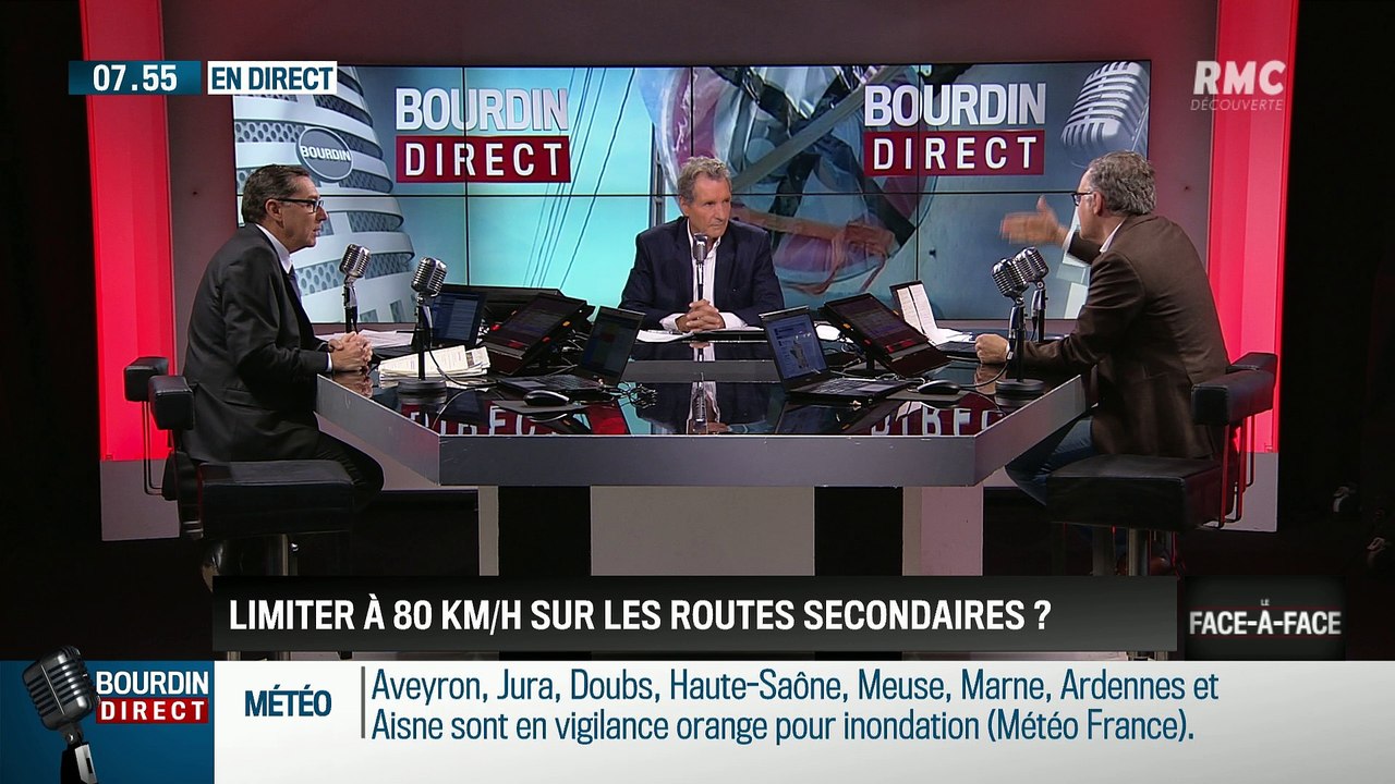 Brunet & Neumann : Faut-il limiter la vitesse à 80km/h sur les routes secondaires ? - 08/01