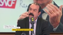 SNCF : Philippe Martinez demande 
