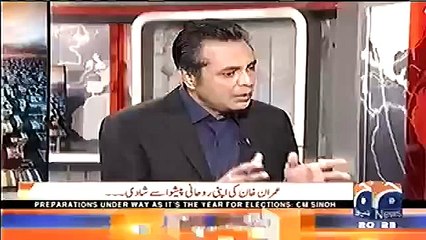 Geo Reporter Zahid Gashkori back tracks from his previous statement that Khawar Manika told him that Imran destroyed his