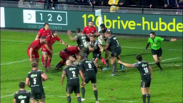 Resumé Top14 J15 Brive 13 - 12 Toulon
