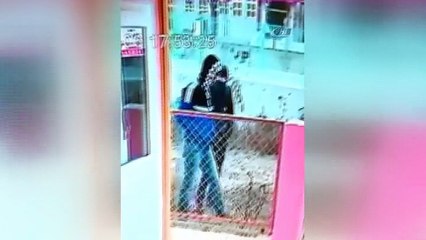 Lise kantinini soyan hırsızlar kamerada