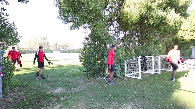 Stage hivernal de Mouscron à Cadix (1er jour)