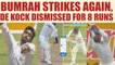 India vs SA 1st test 4th day: Quinton de Kock dismissed , Kohli takes successful DRS | Oneindia News