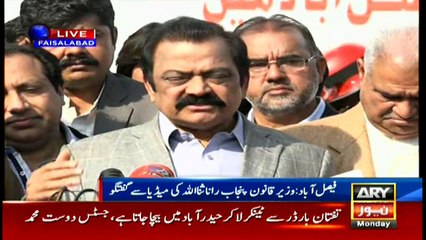 Our rivals do not want the government to work, says Rana Sanaullah
