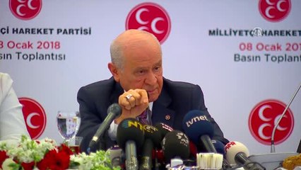 Bahçeli: "Mhp, İttifak Olursa İttifakla, Olmazsa Kendi Partisi Olarak Milletvekilliği Seçimlerine...