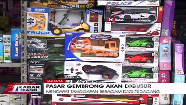 Pasar Gembrong Akan Digusur Pada Bulan Maret 2018