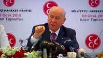 Bahçeli: 'MHP, ittifak olursa ittifakla, olmazsa kendi partisi olarak milletvekilliği seçimlerine girer' - ANKARA
