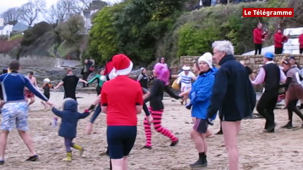Le Relecq-Kerhuon. Bain du Nouvel An