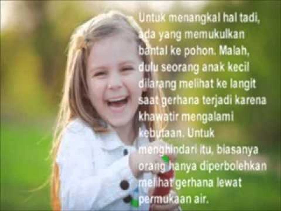 Mitos Gerhana Matahari