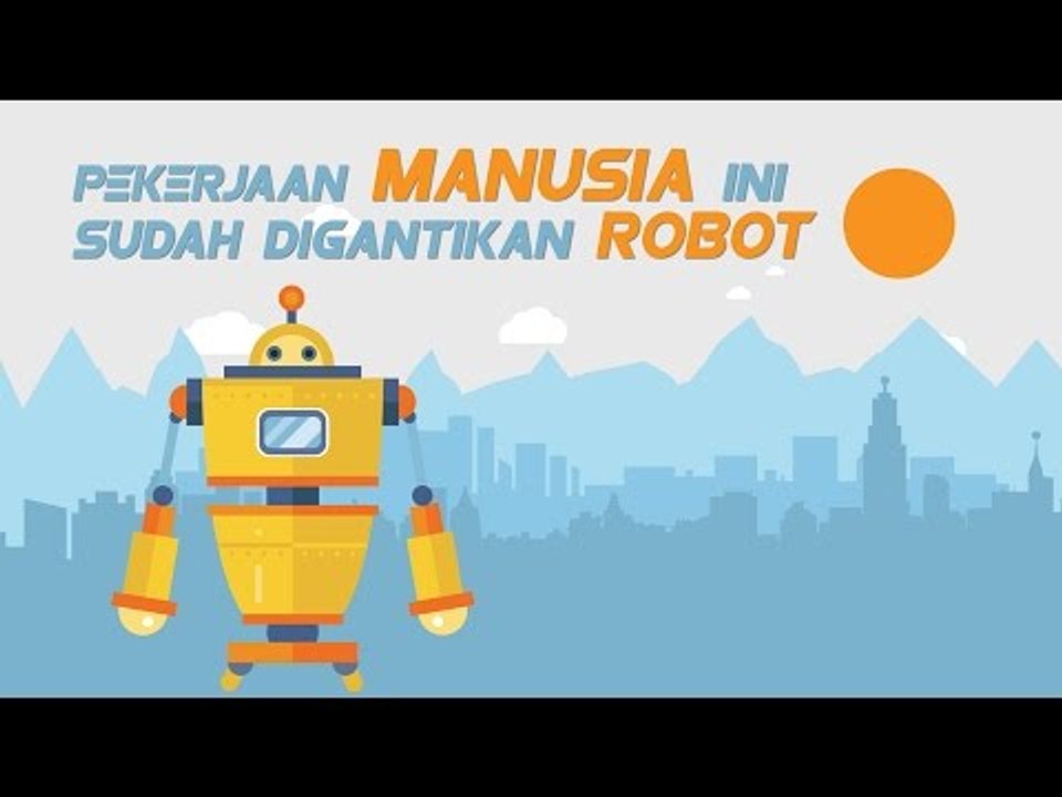 ASTAGA! PEKERJAAN MANUSIA INI SUDAH DIGANTIKAN ROBOT
