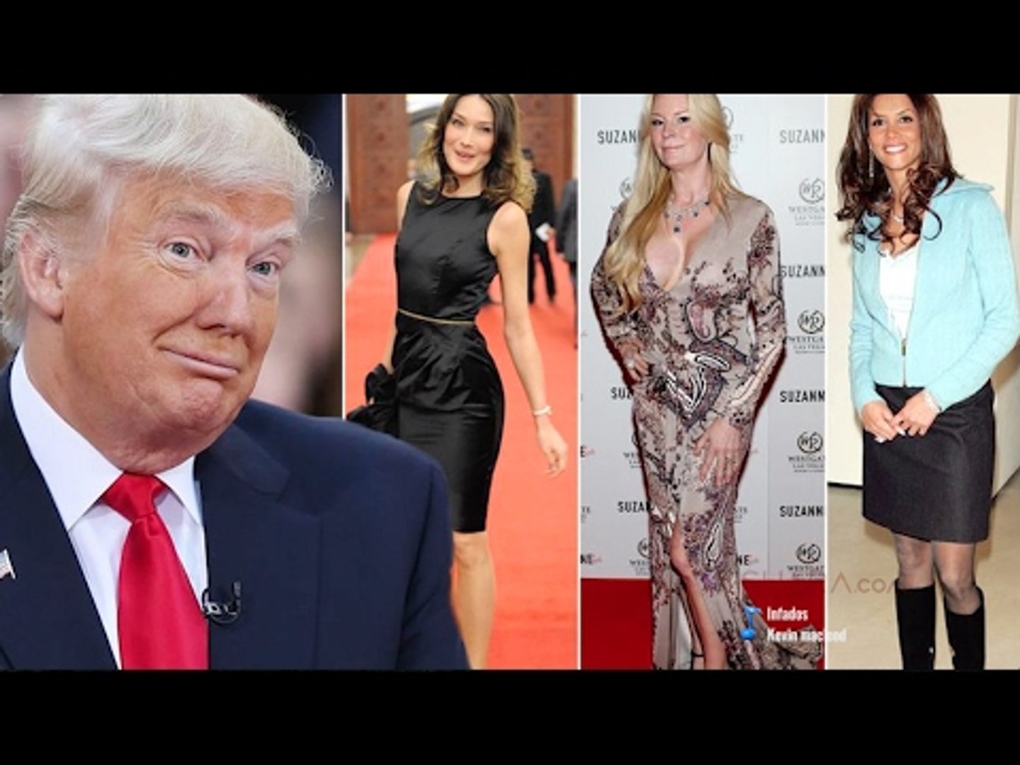 Wow Ini Deretan Istri Dan Mantan Pacar Donald Trump Video Dailymotion