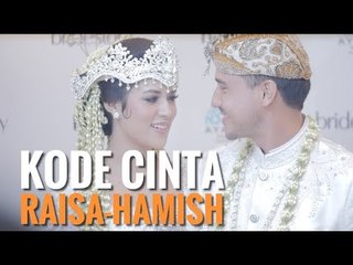 Bikin Geregetan! Raisa-Hamish Umbar Kode Cinta di Pernikahan Mereka