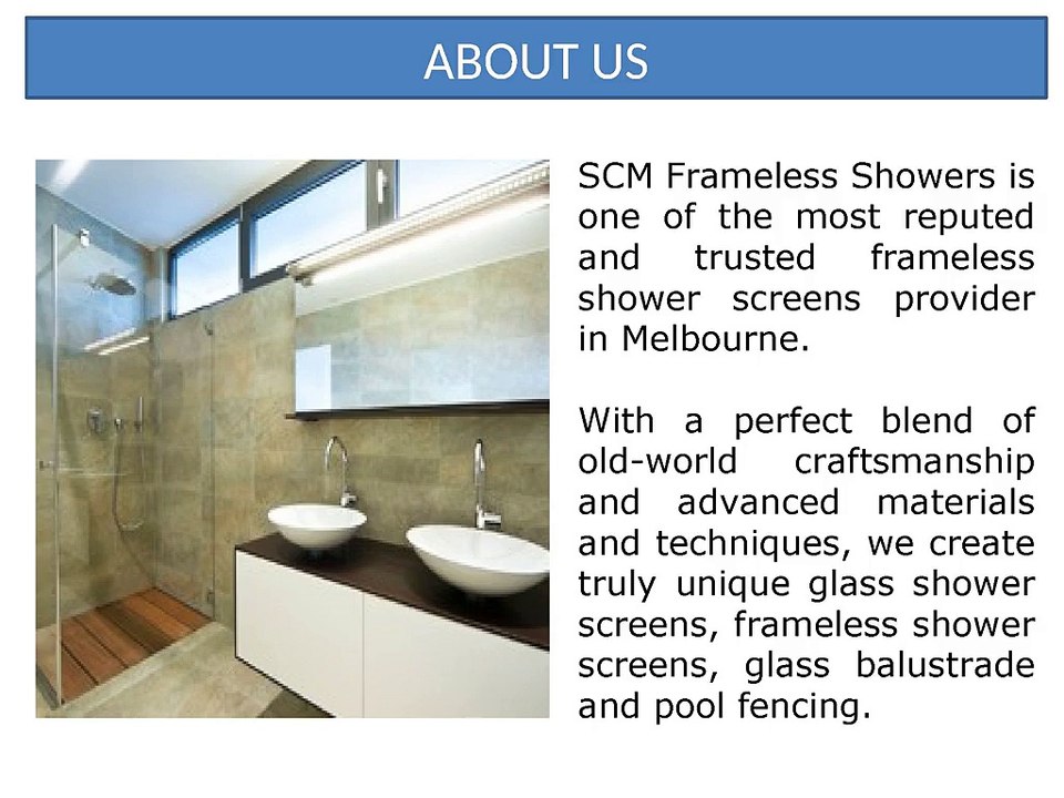 Frameless Shower Screens