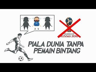 Sedih! Piala Dunia Tanpa 8 Pemain Bintang Ini