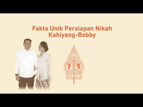 Fakta Unik Persiapan Nikah Putri Presiden Jokowi