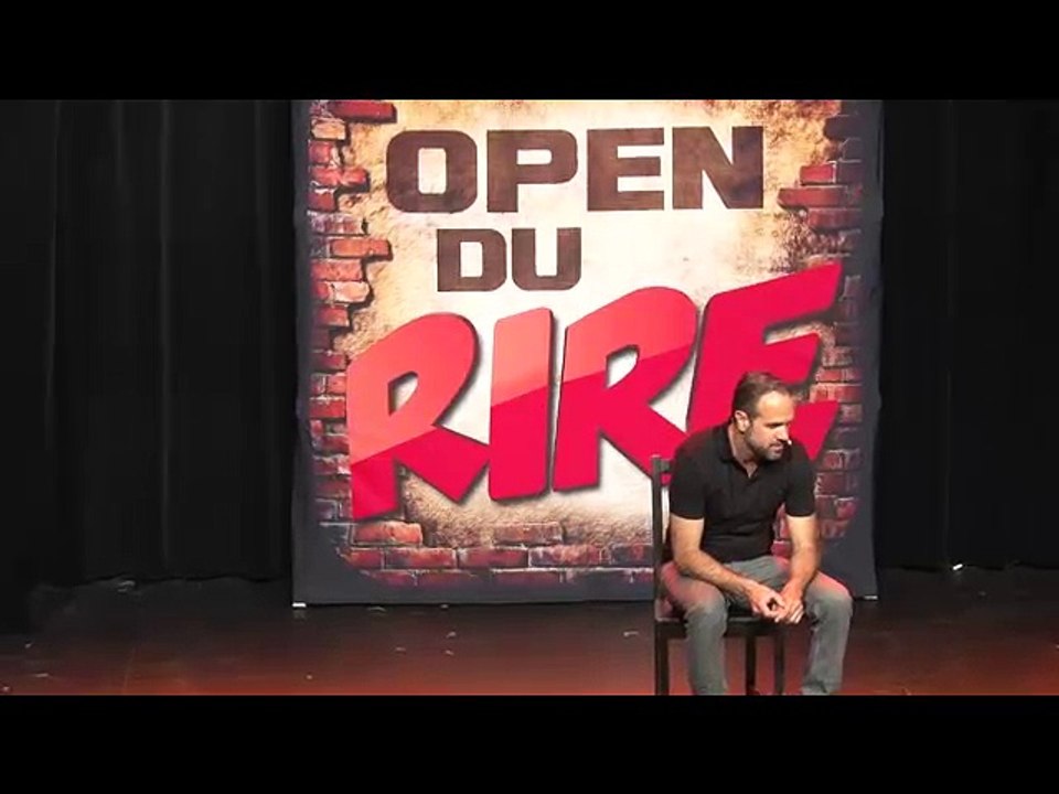 Vincent Piguet aux Open du rire - Vincent Piguet illumine votre vie