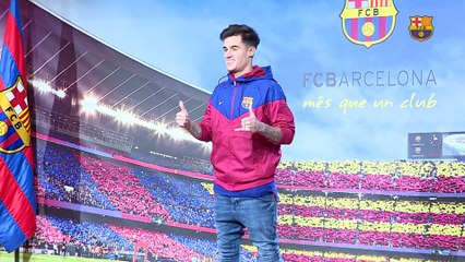 Philippe Coutinho: "Es un sueño estar aquí"