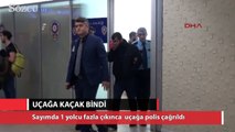 Atatürk Havalimanı’nda bir kişi uçağa kaçak bindi