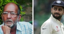விராட் கோஹ்லி அவுட் ஆன விரக்தியில் தீக்குளித்த 65 வயது நபர்- வீடியோ