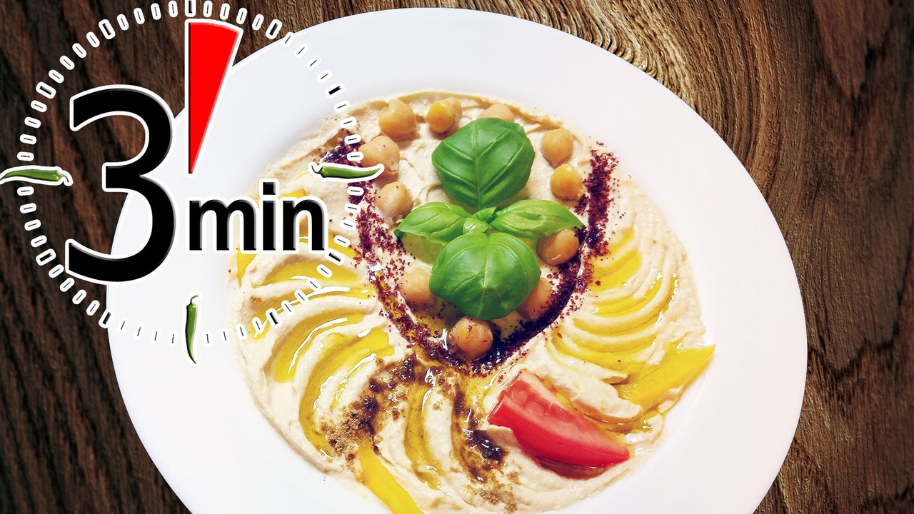 Hummus recipe | Make Arabic original Hummus in 2 ways