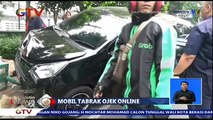 Mobil Tabrak Ojek Online, Diduga Sopir Ugal-ugalan
