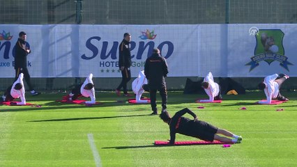 Galatasaray ikinci yarı hazırlıklarına başladı - ANTALYA