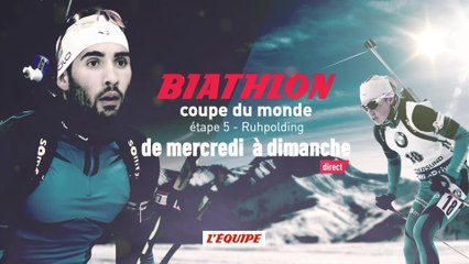 BIATHLON - Coupe du Monde : Ruhpolding, bande annonce