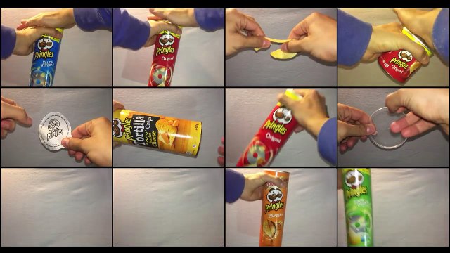 Shape of You joué avec des boites de Pringles ! Ed Sheeran