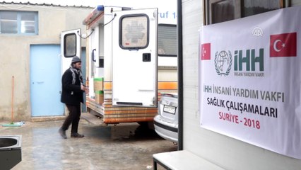 Suriyelilere ilaç yardımı