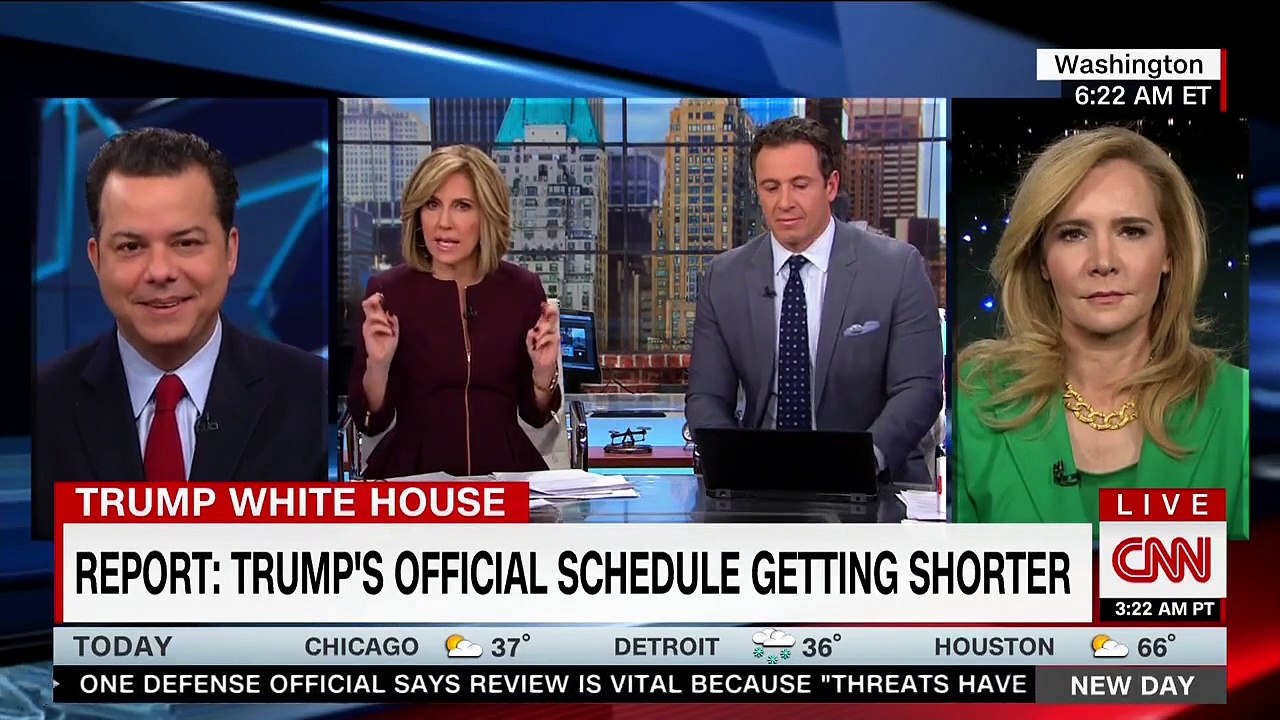 WATCH: Morning political panel hysterically mocks Donald Trump for not working all that much in the White House