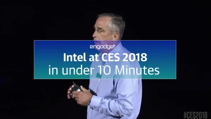 Intel's CES 2018 event in under 10 minutes