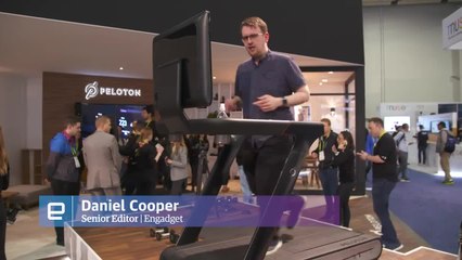 Peloton hands-on at CES 2018