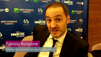 Interview de Fabrizio Rongione, maître de cérémonie des 8e Magritte