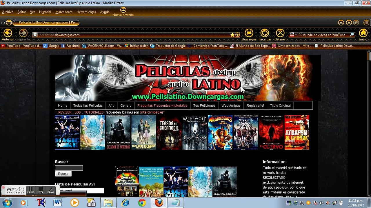 Como descargar peliculas completas en 1 solo link gratis (en español)