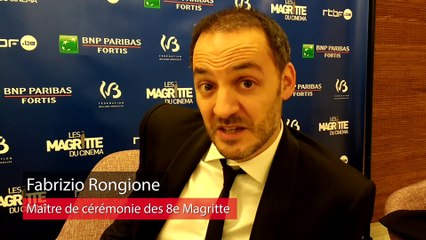 Interview de Fabrizio Rongione, maître de cérémonie des 8e Magritte