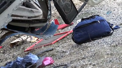 Virajı alamayan vinç devrildi: 1 ölü