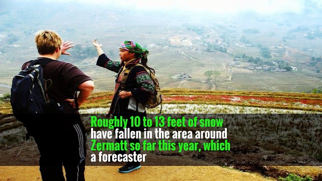 13,000 Tourists Stranded in a Swiss Ski Resort for 2 Days