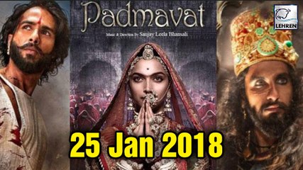 CONFIRMED Padmavat To Release On 25th Jan 2018