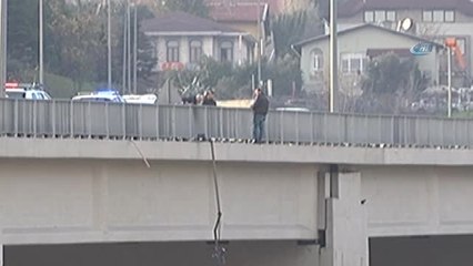 Ortaköy Viyadüğü'nde İntihar Girişimi
