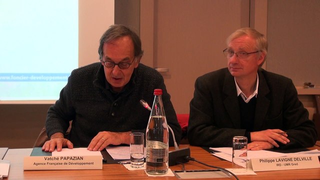 Vatche PAPAZIAN AFD 20 ans Comité foncier